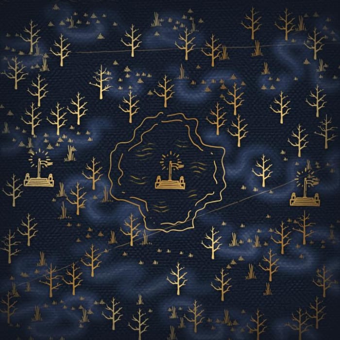Age of Empires 4 map.